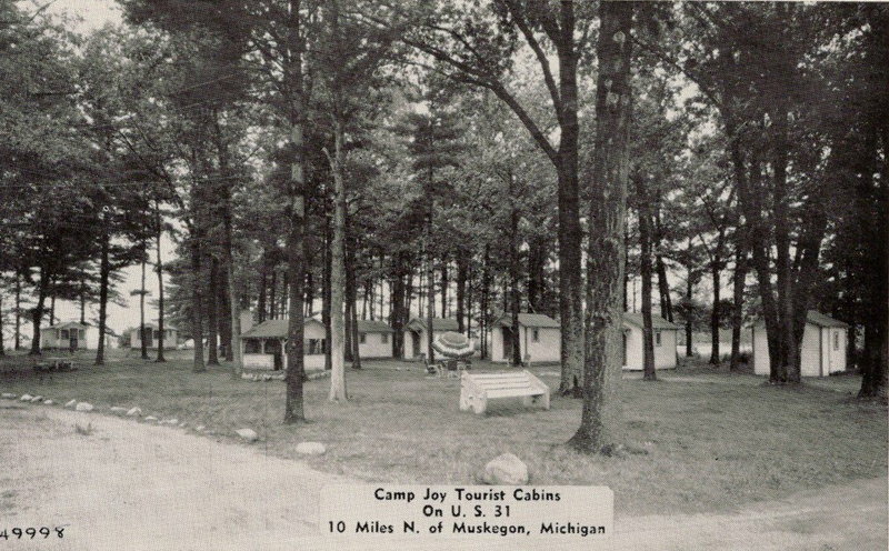 Camp Joy - Vintage Postcard